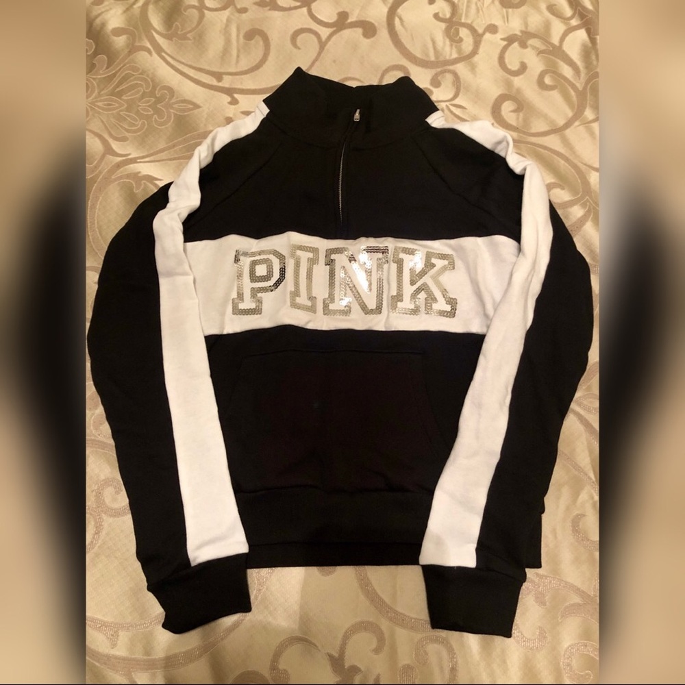 PINK Quarter Zip Pullover